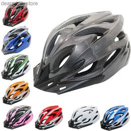 Cycling Caps Masks Lightweight Cycling Helmet for Men Women Adjustable Riding Safety Head Protection Mountain Bike Bicycle Helmet Comfort Lining L48