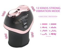 Automatic Male Masturbation Cup Penis Enlarger Pump Penis Delay Trainer Vibrator Glans Stimulate Massager Sex Toys for Man8849312