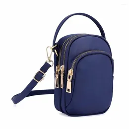 Shoulder Bags Women's Messenger Bag Lightweight Nylon Crossbody For Women Mobile Phone Headset Dames Tassen #20