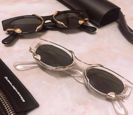 Sunglasses 2022 Unisex Steampunk Fashion For Female Oval Sexy Designer Retro Trend Small Frame Eyewear Snake Shades2932636