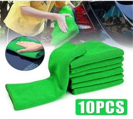 Wholes 10pcs Auto Car Microfibre Cleaning Auto Car Detailing Soft Cloths Wash Towel Duster2173529