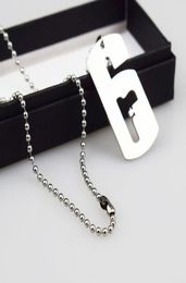 Game Rainbow Six Siege Necklaces for Male Tom Clancy039s Silver Link Chain Necklace Collar Women Men Jewelry7977315