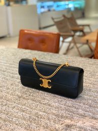 High end Designer bags for women Celli Underarm Bag Genuine Bag Armpit Law Stick Bag Womens Bag Black Bag original 1:1 with real logo and box