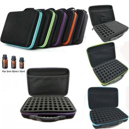 Essential Oil Case 60 Bottles 5-15ml Perfume Box Portable Holder Storage Bag Cosmetic Bags & Cases2500