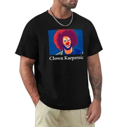 Men's Polos Clown Kaepernick (White Text) T-Shirt Sports Fans Sweat Aesthetic Clothing Oversized T Shirt Men