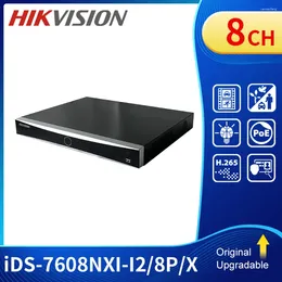 Hikvision IDS-7608NXI-I2/8P/X AcuSense NVR 8ch POE 4K Network Video Recorder Facial Recognition