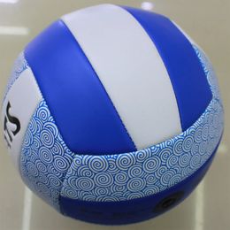 Size 5 Volleyball Training Handball Porcelain Soft Elastic Beach Balls 240407