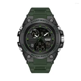 Wristwatches Leisure Men's Sports Watch Fashionable Trend Outdoor Versatile Simple Design Electronic