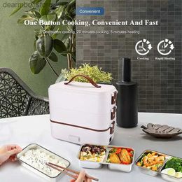 Bento Boxes Lunch Box Portable Insulated Lunch Container Set Stackable Heating Insulation Dinnerware Food Storage Container Bento Lunch Box L49