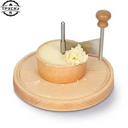 Disc Cheese Slicer Handheld Cheese Cutting Cheese Rotary Scraper Manual Kitchen Baking Chocolate Chip Scraper Kitchen Gadgets 240407