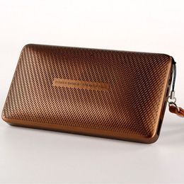 GUAmon Golden fashion wireless BT speaker square brick portable handle bass radio caixa de som alto falante