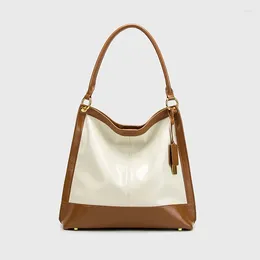 Evening Bags 2024 Niche Design Senior Sense Light Luxury Fashion Bucket Bag Female Large Capacity One Shoulder Tote