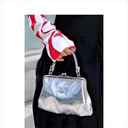 Bags Empress Xi's Silver Dumpling Bun, Little Saturn Versatile Chain Crossbody High Clip