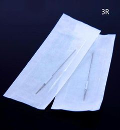 500pcs 3R Round Needles For Eyebrow Permanent Makeup Cosmetic Tattoo Independent Package via China Post6695887