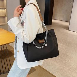 Totes Women's Bag Solid Colour Tote Commuting Shoulder Leisure Simple Mommy Go Out Large Capacity Nylon Handbag