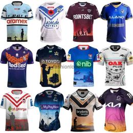 2023 Rugby Jerseys Cowboy New Champions 22/23 Raider Gaguar Rhinoceros Renst All NRL League Penrith Panthers dolphin knight bronco men size S-5XL fw24