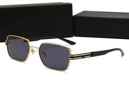 Vintage Men Women Designer Sunglasses Brand Eyeglasses Outdoor Shades Bamboo Shape Metal Frame Classic Lady luxury Sun glasses for4754355