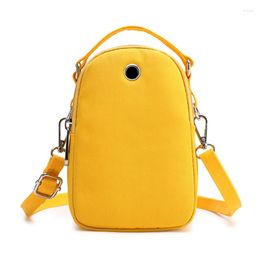 Shoulder Bags Arrive Mini Zipper Coin Woman Bag Solid Colour High Quality Messenger