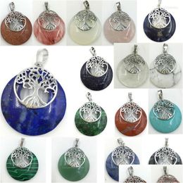 Pendant Necklaces Fashion Jewelry 31X7M Zealand Abalone Shell Art Oval Bead 1Pcs C3679 Drop Delivery Pendants Dhtdm