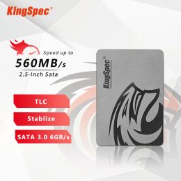 Drives KingSpec SSD 2.5 Inch SATA3 256GB 512GB 1TB 2TB TLC SSD 2.5 " Internal Hard Solid Drive for Laptop SSD Notebook Desktop Computer