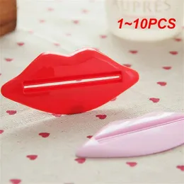 Bath Accessory Set 1-10PCS Roll Squeeze Dispenser Red Multipurpose Preferred Material Two-color Optional Novel Shape Household Daily