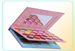 HANDAIYAN 32 Colours Eyeshadow Blush Powder Makeup Pallete Face Contour Highlighter Blusher Makeup Eye Shadow Cosmetics9682926