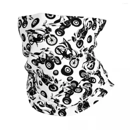 Scarves Pattern Of Motorcycle And Quad Bandana Neck Gaiter Printed Balaclavas Wrap Scarf Warm Headwear Hiking Unisex Adult All Season