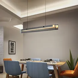 Chandeliers Modern Minimalist Style LED Chandelier For Living Dining Room Kitchen Office Desks Bar Home Decoration Hanging Light Fixture