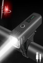 2000mAh Bicycle Front Light Bike Flashlight Bicycle Lantern LED USB Rechargeable MTB Bike Rear Lamp for Cycling Motorcycles Headli6907625