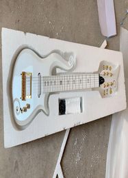 Rare Prince Cloud White Electric Guitar Gold Hardware Top Selling Chinese guitar in stock9372936