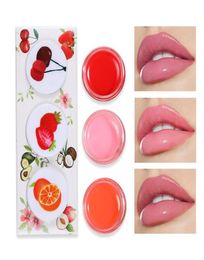 TTEAYASON 3pcsset of lip membrane sleep lip gloss Moisturising lipstick nourishing lip gloss Colour crystal lipstick night cream T9174508