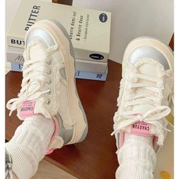 Casual Shoes 2024 Summer Chunky Sneakers Spring Platform For Women Lace-up Tenis Woman Street Vulcanised