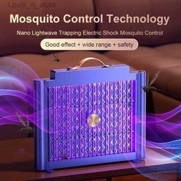 Mosquito Killer Lamps Large cordless mosquito killer lamp 1200mAh USB-C rechargeable electric mosquito killer YQ240417