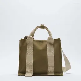 Shoulder Bags Brands Canvas Women Handbags Designer Letters Crossbody Bag Luxury Messenger Lady Casual Large Tote Big Shopper Sac