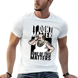 Men's Polos It Don't Matter T-shirt Cute Clothes Plus Size Tops Summer Top Black T-shirts For Men