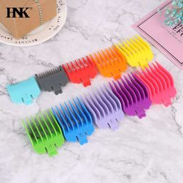 10pcs Universal Hair Clipper Guide Limit Comb Trimmer Guards Attachment Professional Hairdressing Tools