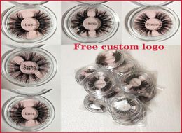 2020 Newest 25MM 3D Mink Eyelashes False Eyelashes 100 Mink Eyelash Extension 5d Mink Lashes Thick Long Dramatic Eye Lashes DHL F9088944