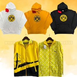 Windbreaker HAALAND REUS 23 24 dortmund soccer tracksuits 2023 2024 football shirts BELLINGHAM REYNA BRANDT EMRE CAN HALLER Guerreiro tracksuit training hoodies