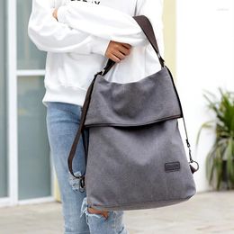 Shoulder Bags LIKETHIS 2024 Canvas Women Handbags Fashion Leisure Crossbody For Woman Multifunction Lady Sac A Main