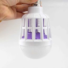 Mosquito Killer Lamps LED mosquito repellent light bulb AC 110V-220V E27 insect 2-in-1 household lamp YQ24041714
