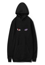 Hoodies Rinnegan Sharingan Eyes Printed Pullover Hoodie Harajuku Sweatshirt men039s Casual Streetwear5889738