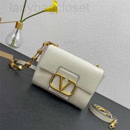 Chain Little Vbuckle Valenteno Shoulder Bag Vlogo Lady Miniloco Cowhide Handheld Classic Bags Leather 2024 One New Womens Straddle Fashion Metal Purse D 39SW