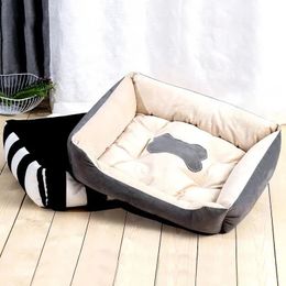 Soft Cat Puppy Dogs Sofa Bed Sleeping Bag Kennel for Larger Small House Cushion Beds Pet Product 240426