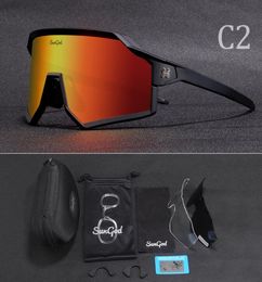 Polarized UV400 Outdoor Cycling Sunglasses Sport Bike Eyewear Men Women Goggles Model TOP Quality 3 Lens bicycle glasses with case8848713