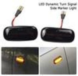 2Pcs Led Dynamic Side Marker Turn Signal Light Sequential Blinker Lamp For Audi A3 S3 8P A4 B6 B8 B7 S4 RS4 A68727330