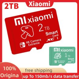 Adapter Original Xiaomi 2TB 128GB Memory Card 1TB Micro TF SD Card 512GB High Speed TF Card Cartao De Memoria For Nintendo Switch 3ds