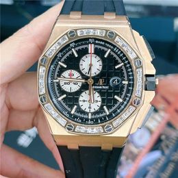 Designer Watch Luxury Automatic Mechanical Watches Direct Purchase Price Airbnb Series Machinery Mens Rose Gold with Diamond Set 95 Movement Wristwatch