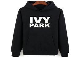 Beyonce IVY Park Fashion Theme Winter Men Hoodies Sweatshirts Set Sleeve Letters Sweatshirt Lady Hoodies Black Casual Clothes Y2006215181