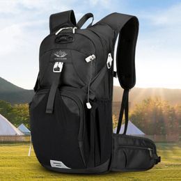 Backpack Camping Waterproof Wear-resistant Trekking Layered Storage Lightweight With Eflective Stripe For Office Travel