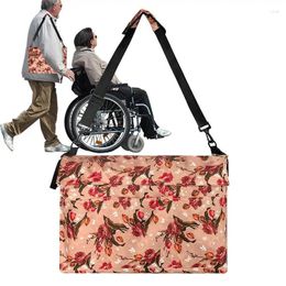 Storage Bags Wheelchair Pouch Printed Adjustable Bag Colourful For Glasses Cases Portable
